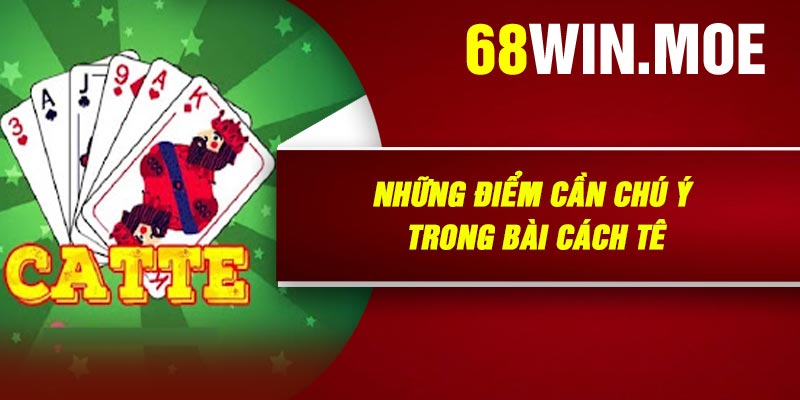 Những điểm cần chú ý trong bài Cách Tê